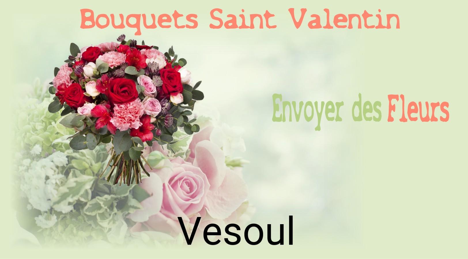 Roses de Saint-Valentin livrées à Vesoul